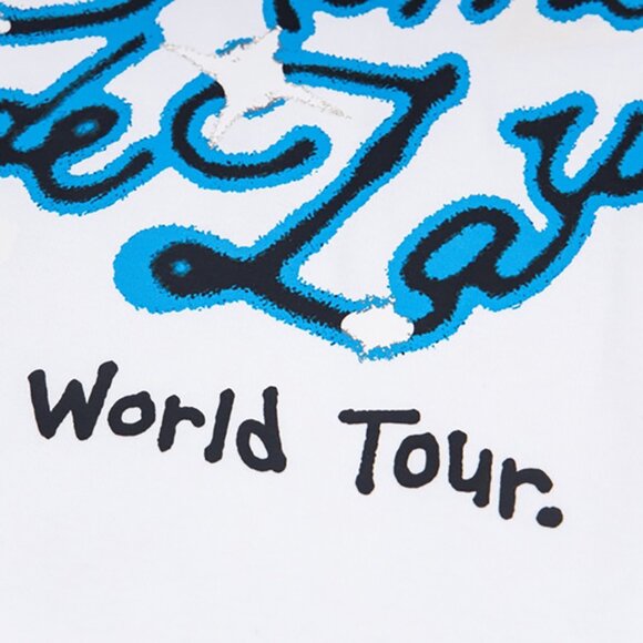 Acme De La Vie White Short-Sleeved T-Shirt With Front And Back Letter Print - Picture 8 of 10